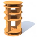 Round stilo display