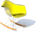 Eames plastic rocker