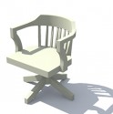 Wood Office Chair