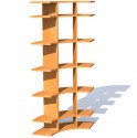 Contour storage shelf