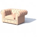 Chesterfield armchair