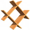 2 wide storage shelf