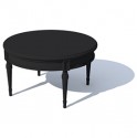 Round deco legs table