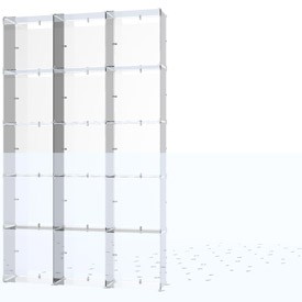 Glass cube display - free Artlantis object