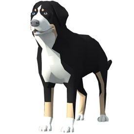 Dog 3D Object | FREE Artlantis Objects Download