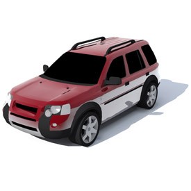 Landrover Freelander 3D Object | FREE Artlantis Objects Download
