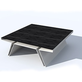BB Square table - free Artlantis object