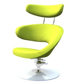 Peel Chair 3D Object | FREE Artlantis Objects Download
