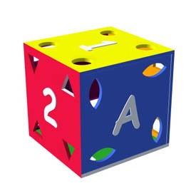 Coloured toybox 3D Object | FREE Artlantis Objects Download