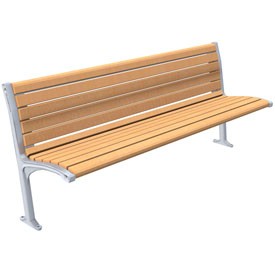 Usual bench - free Artlantis object