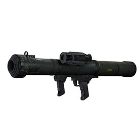 rocket launcher - free Artlantis object