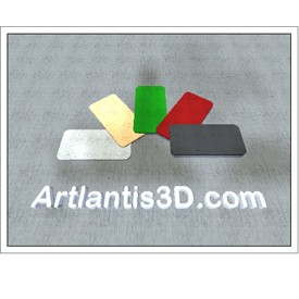 Colored Concrete Postcard | Artlantis Postcards FREE Download